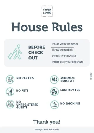 Modifier un modèle de règlement intérieur Airbnb