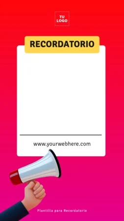 Edita un Recordatorio