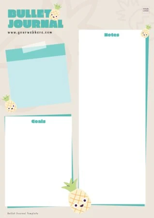 Edit a Bullet Journal layout