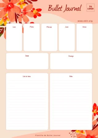 Edita un Bullet Journal