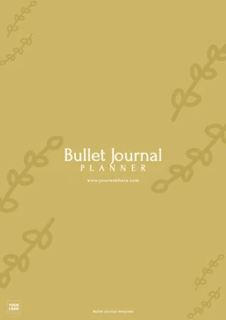 Edit a Bullet Journal layout