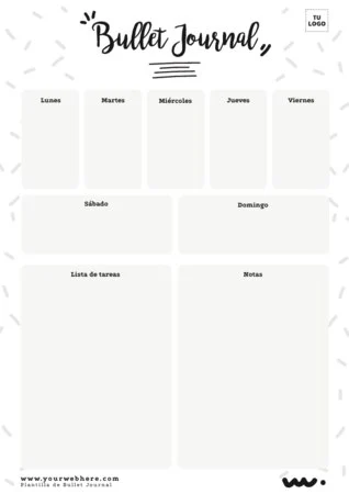 Edita un Bullet Journal