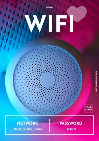 Create my wifi poster