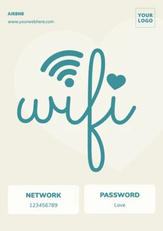 Create my wifi poster