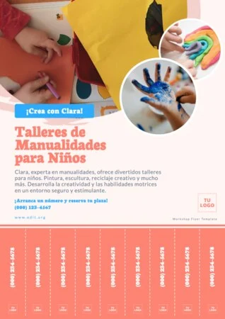 Edita un flyer con pestañas