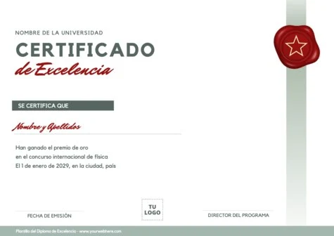 Crear mi diploma o certificado