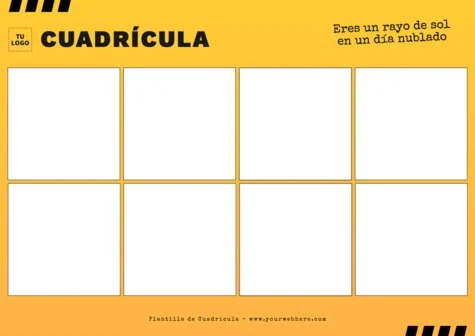 Edita una plantilla cuadriculada