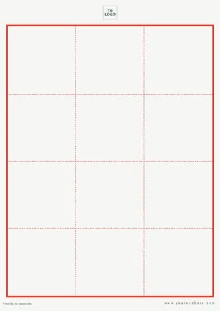 Edita una plantilla cuadriculada