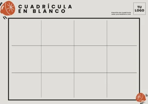 Edita una plantilla cuadriculada