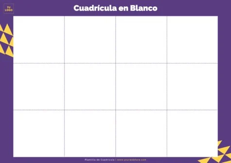 Edita una plantilla cuadriculada