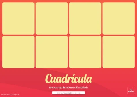 Edita una plantilla cuadriculada