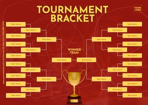 Edit a tournament bracket