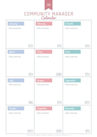 Edit a CM calendar