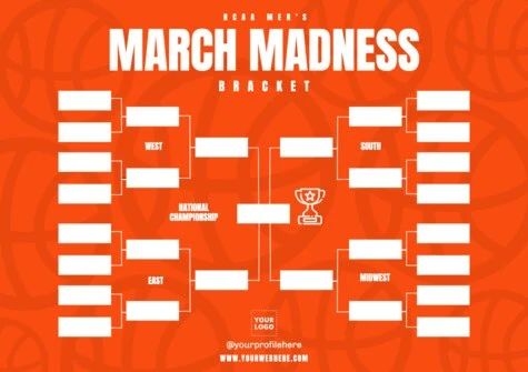 Een ontwerp bewerken voor March Madness