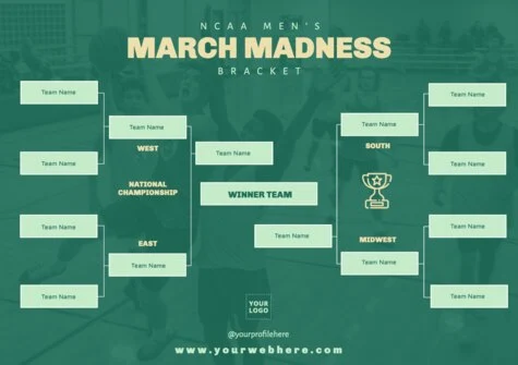 Edit a design for March Madness