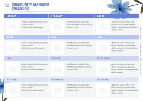 Edit a CM calendar
