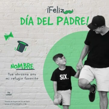 Edita un flyer para el Día del Padre