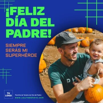 Edita un flyer para el Día del Padre