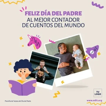 Edita tu promo del Día del Padre