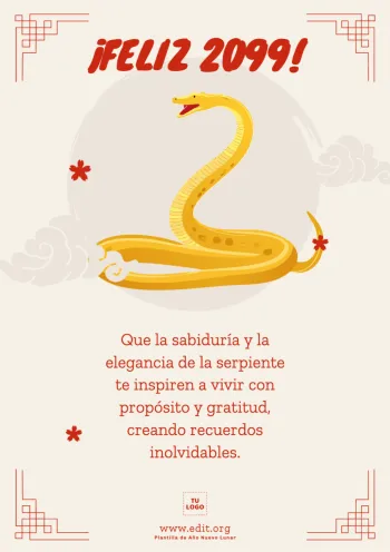 Edita un banner de Año Lunar