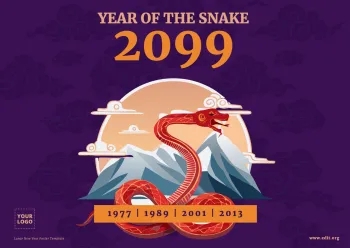 Edit a Chinese New Year template