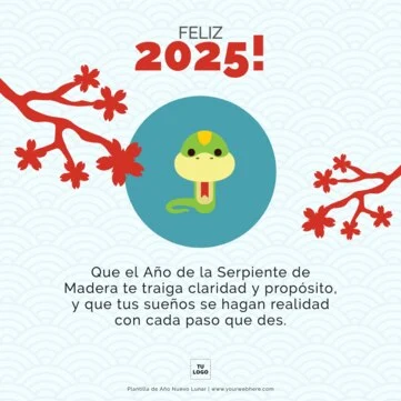 Edita un banner de Año Lunar