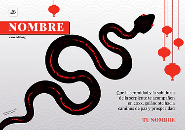 Edita un banner de Año Lunar