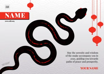 Edit a Chinese New Year template