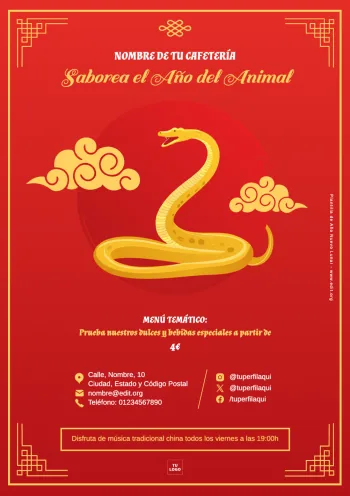 Edita un banner de Año Lunar