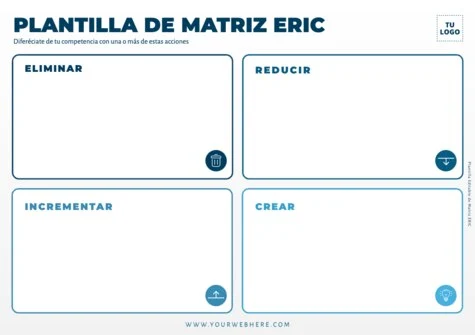 Edita una matriz ERIC