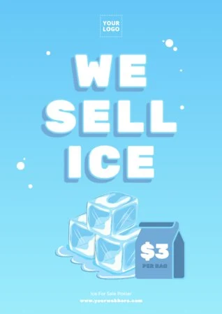 Edit an Ice poster