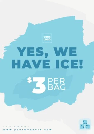 Edit an Ice poster