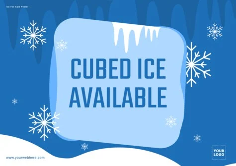 Edit an Ice poster