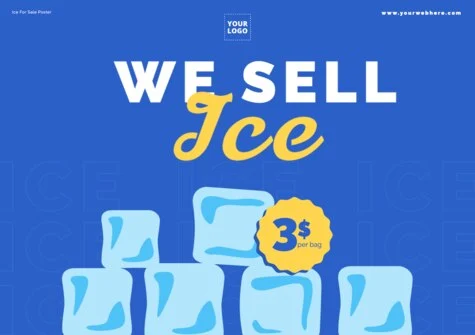 Edit an Ice poster
