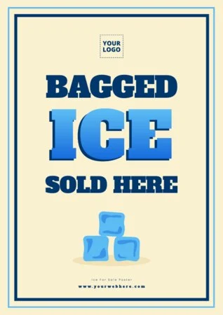Edit an Ice poster