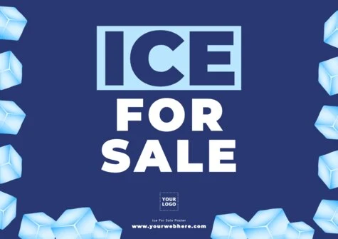 Edit an Ice poster