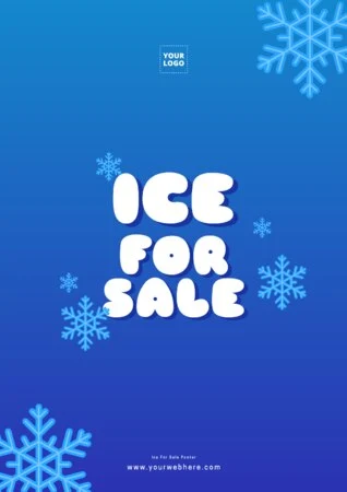 Edit an Ice poster