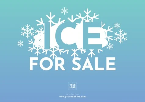 Edit an Ice poster