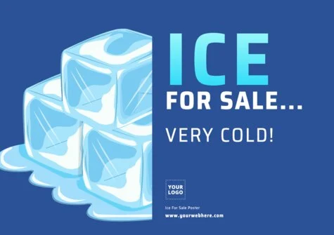 Edit an Ice poster