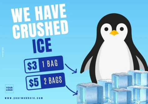 Edit an Ice poster