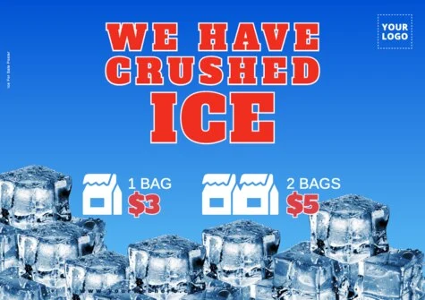 Edit an Ice poster