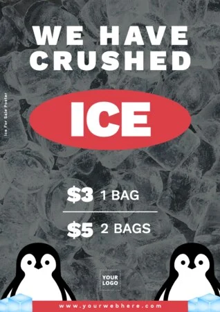 Edit an Ice poster