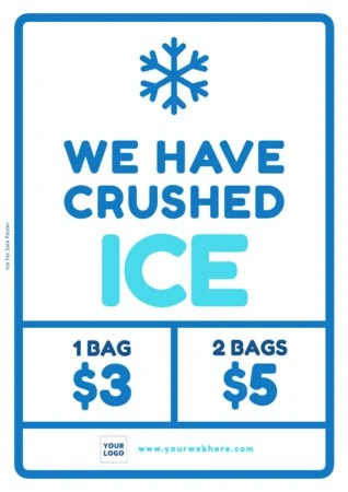 Edit an Ice poster