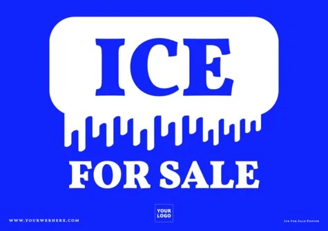 Edit an Ice poster