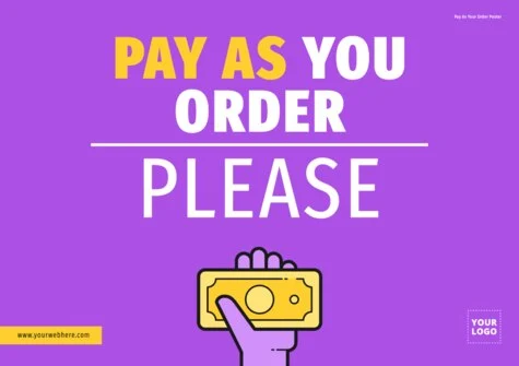 Edit a payment sign