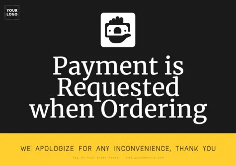 Edit a payment sign