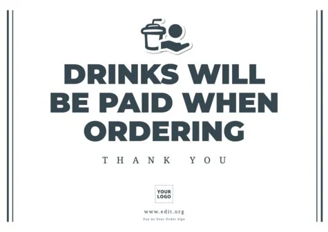 Edit a payment sign