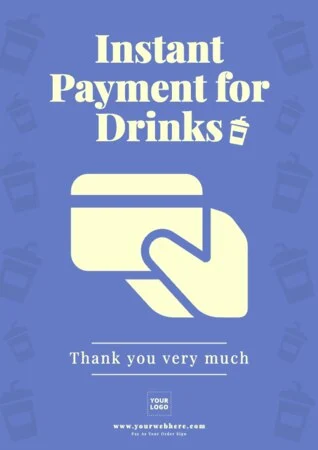 Edit a payment sign