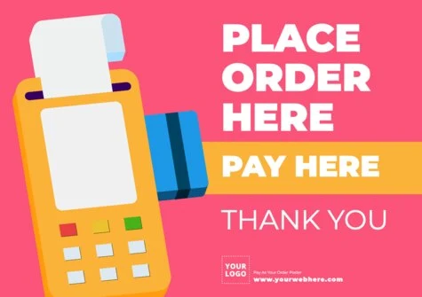 Edit a payment sign