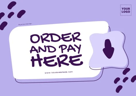 Edit a payment sign